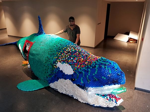 SAVE OCEAN AWARENESS CAMPAIGN IN CHENNAI - KILLER WHALE