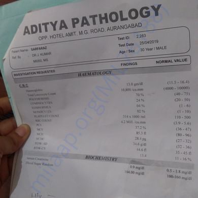 Medical Report