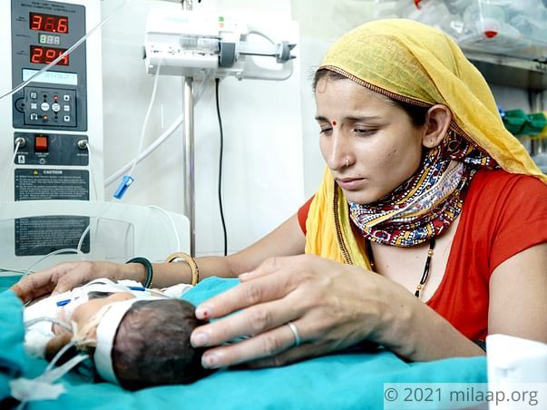Baby of Pooja needs your help to survive