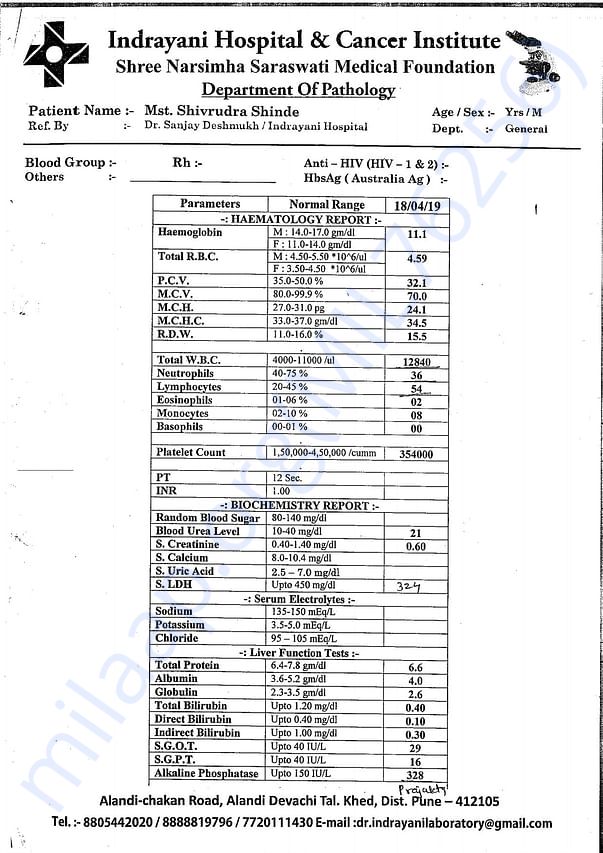 Medical Report