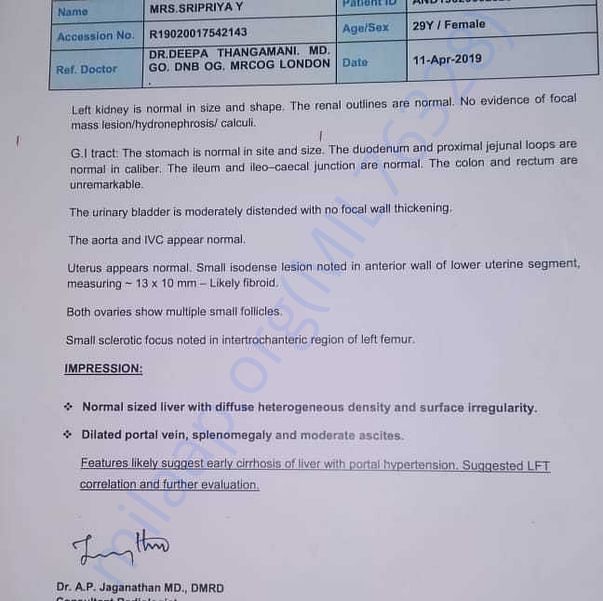 Medical Report