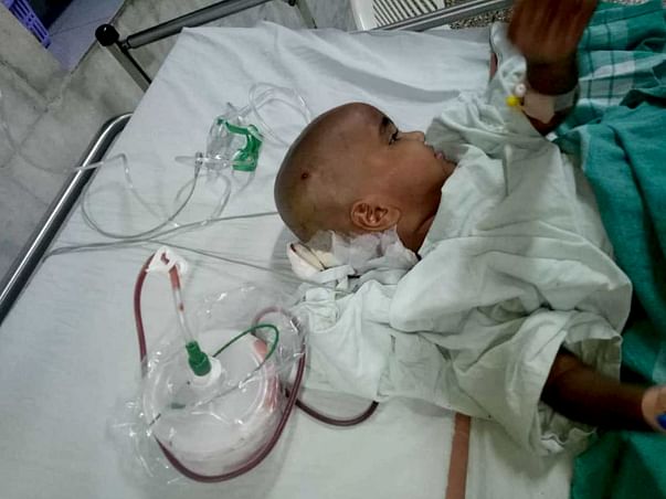 Help this Cute Kid to fight Brain Tumor