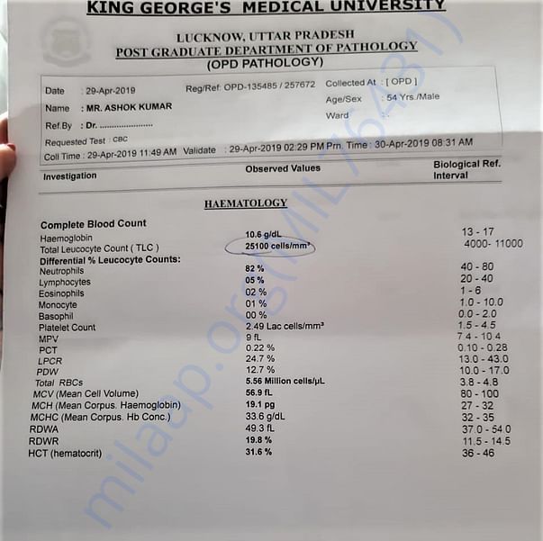 Haemotology Report