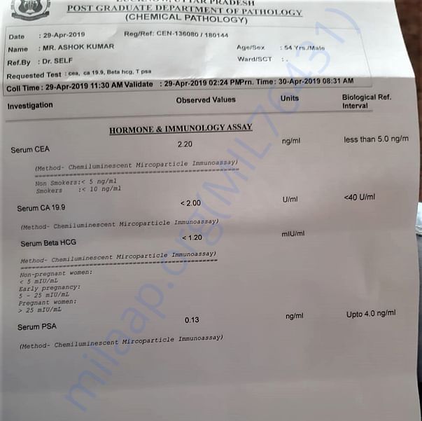 Medical Report