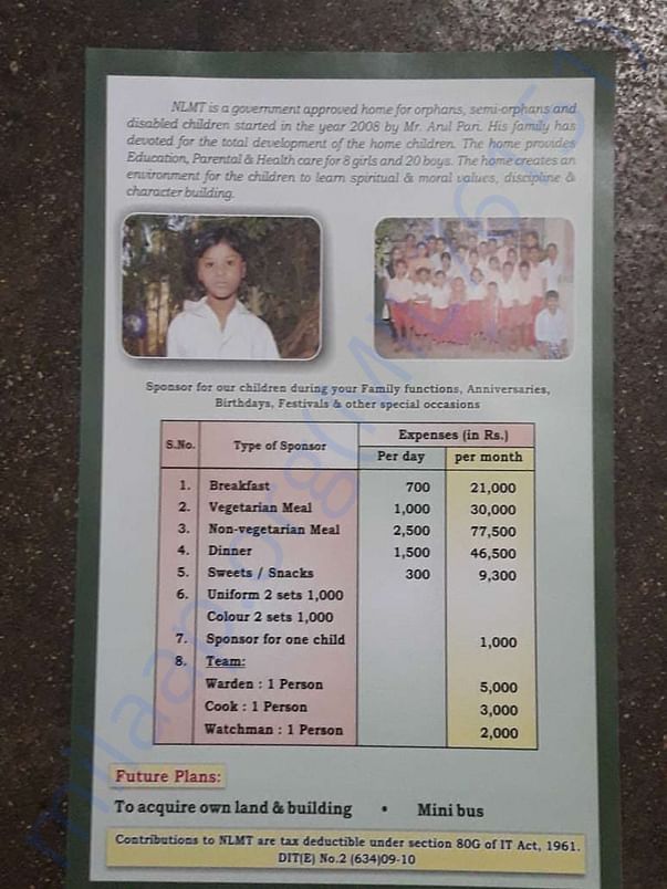 Please help us to help the childrens