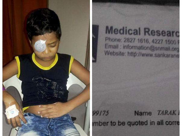 Help Tarak get back his eyesight
