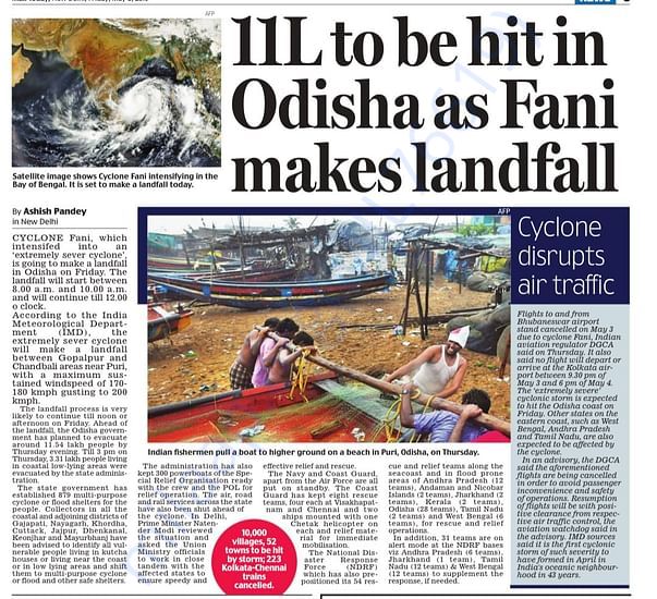 Cyclone Fani