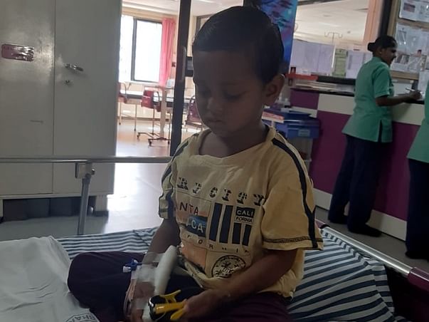 Help 3 Year Old Sanskar Fight Blood Cancer