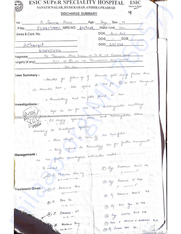Medical Report