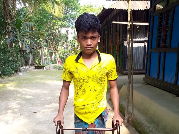 Help Hasan Get Treated for Paralysis