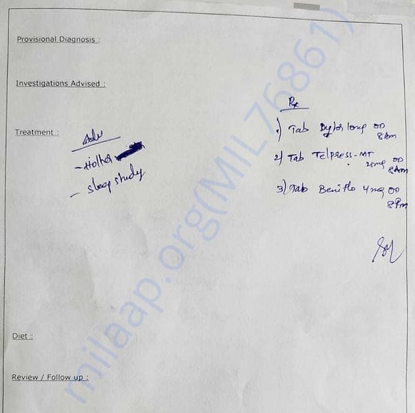 Medical Report