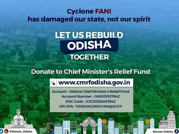 Donate for Odisha Cyclone Victims - Fundraiser-Relief & Rehabilitation