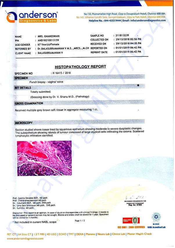 Medical Report