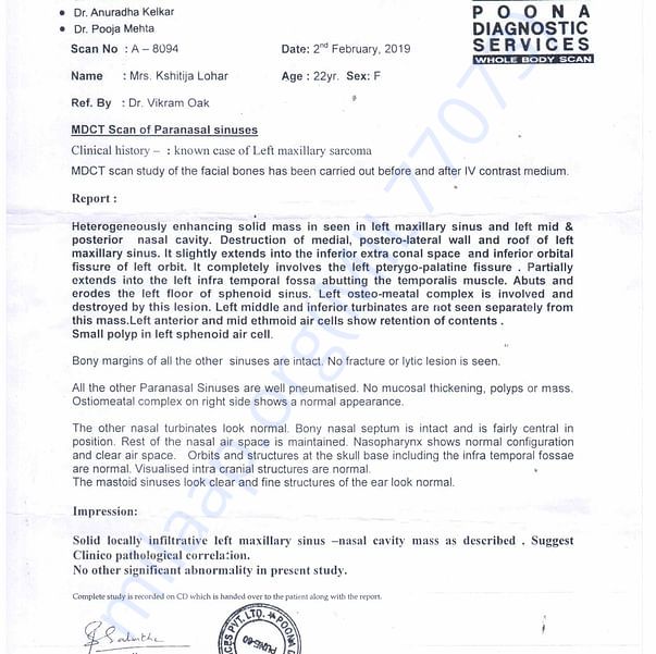 Medical Report