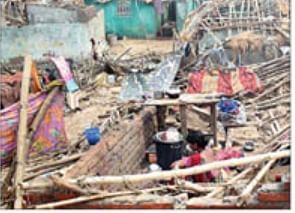 Fony Affected picture Bhubaneswar