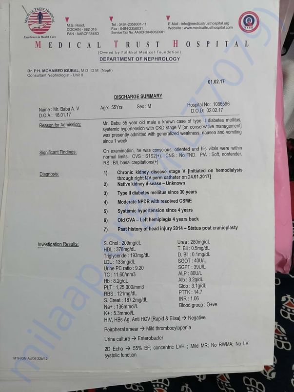 Dialysis Report 1