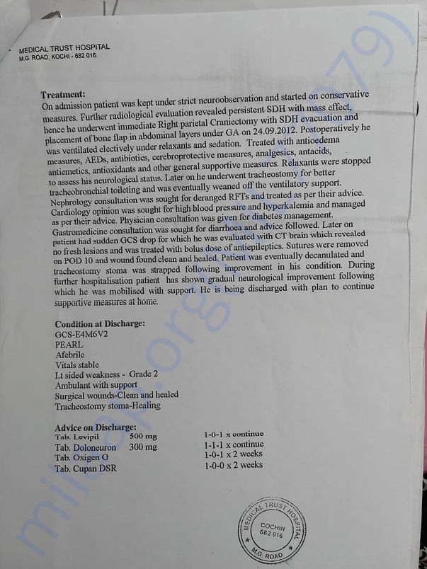 Surgery Report 2