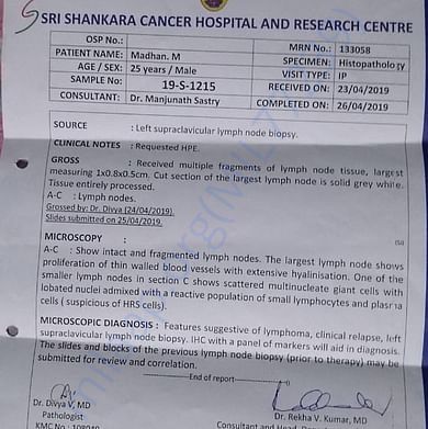 Medical Report