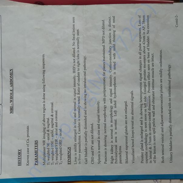 Medical Report