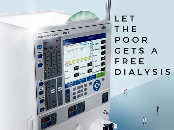 Help Us Buy 3 Dialysis Units. Let The Poor Gets A Free Dialysis