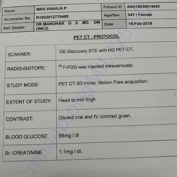 Medical Report