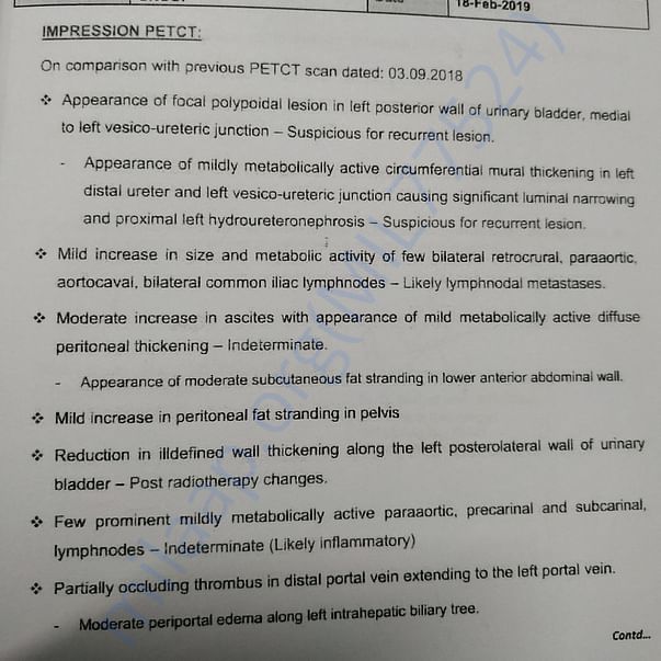 Medical Report