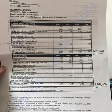 Estimation Letter
