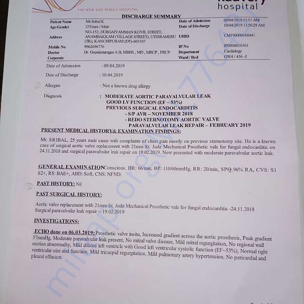Medical Report