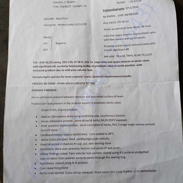Medical Report