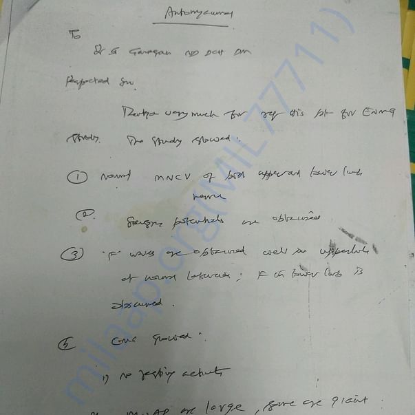 Medical Report
