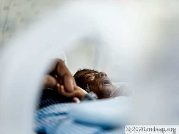 Baby of Laxmi is born premature and needs your help to survive
