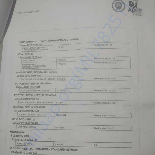 Medical Report