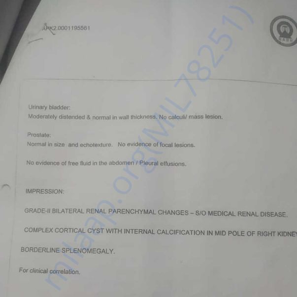 Medical Report