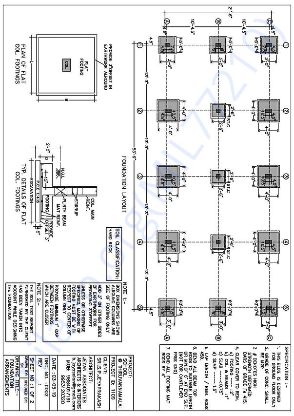 class room plan