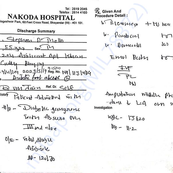 Medical Report