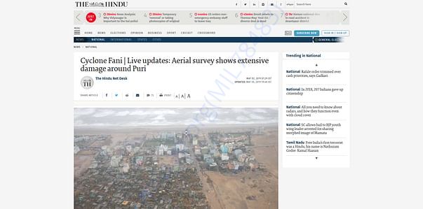 cyclone fani