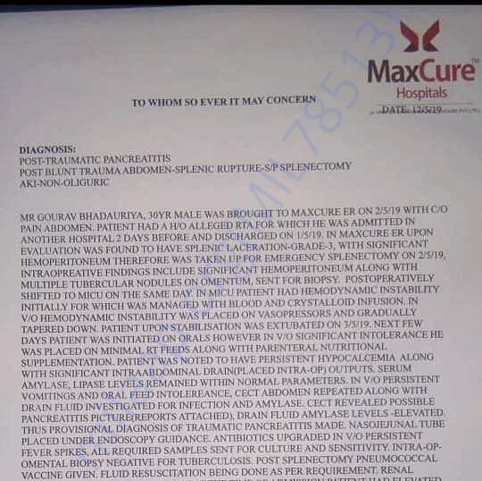 Medical Report