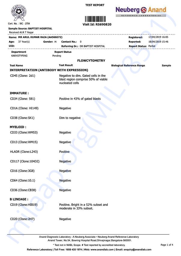 Medical Report