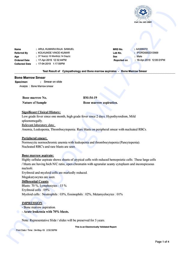 Medical Report