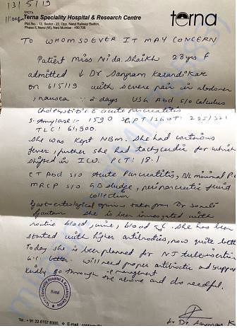 Hospital report