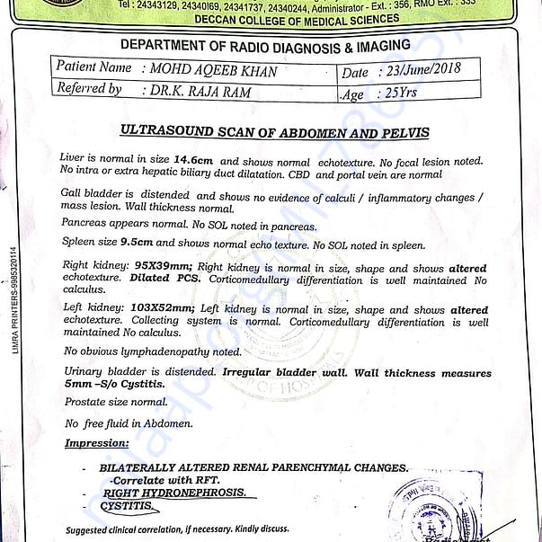 Medical Report