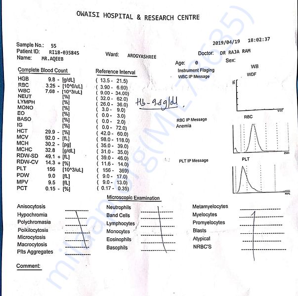Medical Report