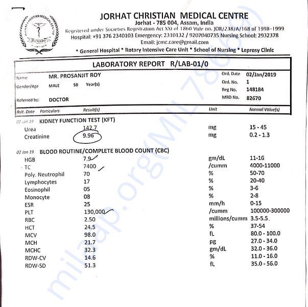 Medical Report