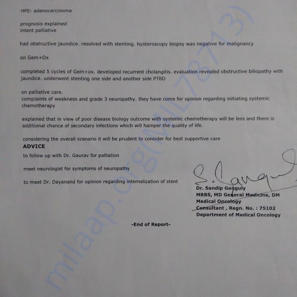 Medical Report