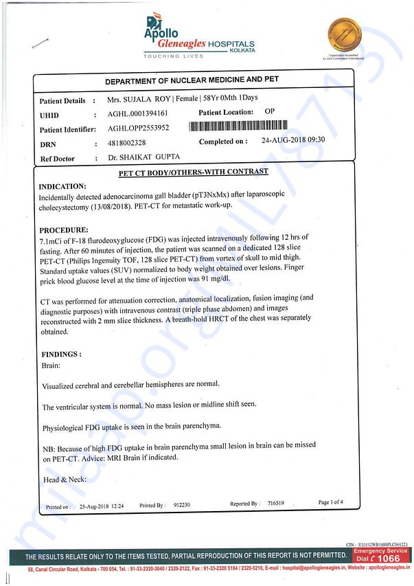 Medical Report