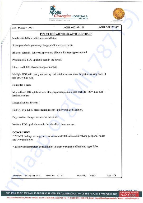 Medical Report
