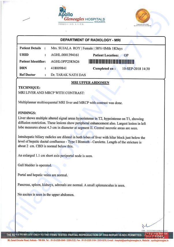 Medical Report