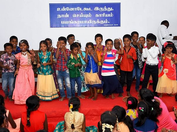 School bags and Stationery to poor children