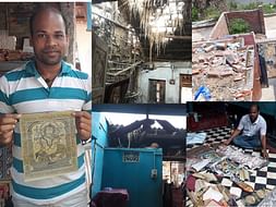 CYCLONE HIT ODISHA PATACHITRA SUPPORT PROGRAM