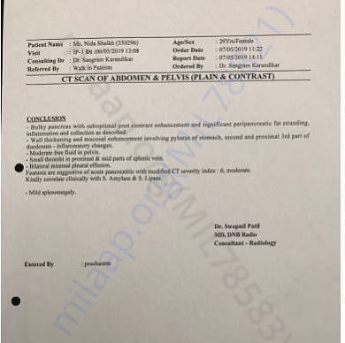 Medical Report